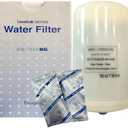 Water Filter Replacement Kit by COOLVIVA - MW-7000HG Original Leveluk Hi Grade Type Water Filter, Two Cleaning Packets, and a Reminder. for Pre-2011 Enagic SD-501 Machine - HG
