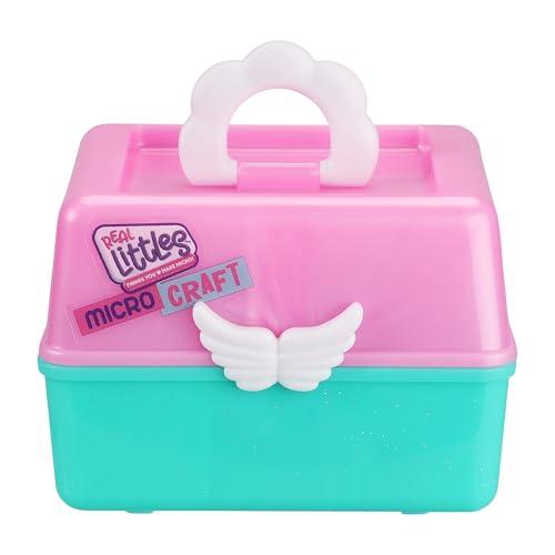 REAL LITTLES - Mini Craft Box - Collect 6 Different Projects to Make with Micro Working Accessories Inside! Styles May Vary and Each Craft Sold Separately, Small, Multicolor, 1 Pack Blue