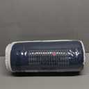 Exclusivo Mezcla Reversible King Size Quilt Bedding Set with Pillow Shams, Lightweight Quilts King Size, Soft Bedspreads Bed Coverlets for All Seasons - (Navy Blue, 104"x96")