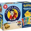 Pack of 3, Pirate's Booty Aged Chips White Cheddar Puffs Snack Multipack Pokemon - 9oz/18ct,  BB 01/26/26