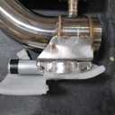 Exhaust Pipe Tip Two-valve Electric Switch Control SS304 Stainless Steel Y-tube Adjustable Tail Pipe Separator For Automobile Exhaust Pipes. Universal 2.5" Inches. Car Exhaust End Pipes