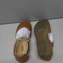 Athlefit Women's Closed Toe Sandals Comfort Cork Footbed Arch Support Flat Sandals, Size 7