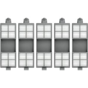 (5 Pack) Roomba 205 DustCompactor Vac Replacement HEPA Filters Compatible with iRobot Roomba 205 DustCompactor Vac Robot Vacuum, Upright Filter, Canister Filters, Vacuum Filters