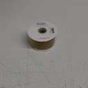 Ribbli Glossy Gold Velvet Wired Ribbon 2.5 Inch Striped Velvet Christmas Ribbon for Gift Wrapping Christmas Tree Decoration Crafts Wreaths Supplies-Continuous 10 Yards