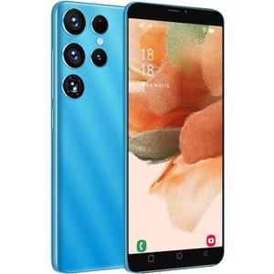 KostSell Cheap Mobile Phone, 5.0'' HD Screen, Android 9.0 OS,16GB ROM (SD to 128GB), Dual SIM Dual CamerasFace ID Unlock 3G Cell Phones(Blue)