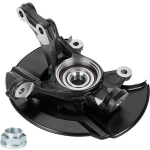Front Left Steering Knuckle & Wheel Bearing Hub Assembly 2.4L for Honda CR-V CRV 2007 2008 2009 EX/EX-L/LX, Driver Side, 686-469