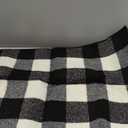 FONEYI Buffalo Plaid Outdoor Rug, 24"x36" Checkered Front Door Mat, Non Slip Absorbent Entryway Rug Doormat Indoor, Washable Outdoor Rugs for Layered Door Mats Front Porch/Farmhouse Black and White