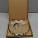 8 Inch Pan Lid - Glass Lid with Stainless Steel Handle for Frying Pan and Pots (8" Lid)