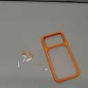 TORRAS for iPhone 17 Pro Case, Beyond Military-Grade Protection, Camera Control Button, DIY Buttons, Translucent Matte Slim Thin Shockproof Hard Back Anti-Scratch case for iPhone 17 Pro, Cosmic Orange