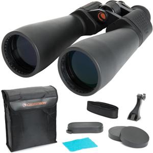 Celestron SkyMaster 25x70 Binoculars  Powerful Binoculars for Detailed Long-Distance Viewing and Binocular Astronomy  Multi-Coated Optics  Tripod Adapter & Carrying Case