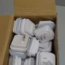 Tuanse 48 Pack LED Night Lights Plug into Wall Smart Sensor Sensor Automatic Night Lamp Nightlights Accessories for Bedroom Bathroom Toilet Stairs Kitchen Hallway(White)