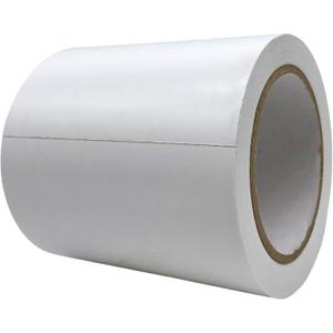 MAT Vinyl Marking Tape White - 5 inch x 36 yds. for Safety Floor Marking (School Gym, Restaurants, Warehouse), Dance Floor Splicing, Pinstriping Cars & Boats