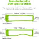 Front Grille Mesh Inserts & Headlight Cover for Jeep Wrangler JL JLU Sport & Sport S Only 2018-2023 Exterior Accessories Clip-in Grille Guard Cover Headlight Bezels Trim Ring (Green 9PCS)