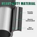 Magnetic Flag Pole Holder for 5th Wheel RV Hitch Flag Pole Holder for Fifth Wheel Hitch - 90 Adjustable Angle - No Drilling Required Suitable for Campers, Trailers,RV (Triple)