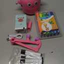TREEFIA Drawing Robot for Kids, Drawing Robot for Kids 6 7 8 9 10 11 12 Year Old, Doodle Bot Toy with 100 Word Cards & 16 Color Pens for Girls and Boys