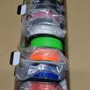 JAYO PETG Filament 1.75mm Bundle 2KG, Strong Toughness PETG 3D Printer Filament, Dimensional Accuracy +/- 0.02 mm, Fits for Most FDM 3D Printers (Black, White, Green, Red, Blue, Orange, Yellow, Pink)
