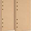 A6 Refill Paper, 320 Pages A6 Loose Leaf Paper 6 Hole Notebook Refills for 6 Ring Refillable Binder Notebook Planner Diary Journals Painting Personal Organiser-Blank Pages