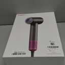 SHRATE Professional High Speed Ionic Hair Dryer | Ultra-Fast Drying | 500 Million Negative Ions | Low Noise | 160000 RPM | Compact Blow Dryer with Magnetic Diffuser for Faster Drying All Hair Types (Grey)