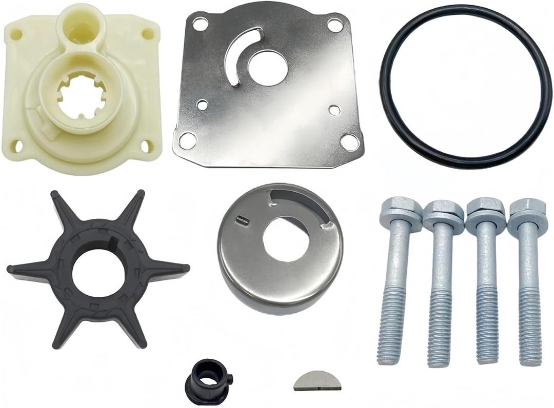 61NW0078 Water Pump Impeller Kit for Yamaha Outboard Marine 4 Stroke 25 HP Motors 61N-W0078-10-00