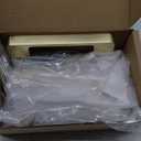 Lepatape 5 Pack 4 Inch Brushed Gold Cabinet Pulls Brushed Brass Cabinet Handles, 102mm Dresser Drawer Pulls Gold Kitchen Cabinet Hardware