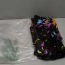 Glow Party Table Covers Neon Plastic Tablecloths 108 x 54 Inch Disposable Neon Glow Table Cloths for Black Light Birthday Party Supplies Decorations(6 Pieces)