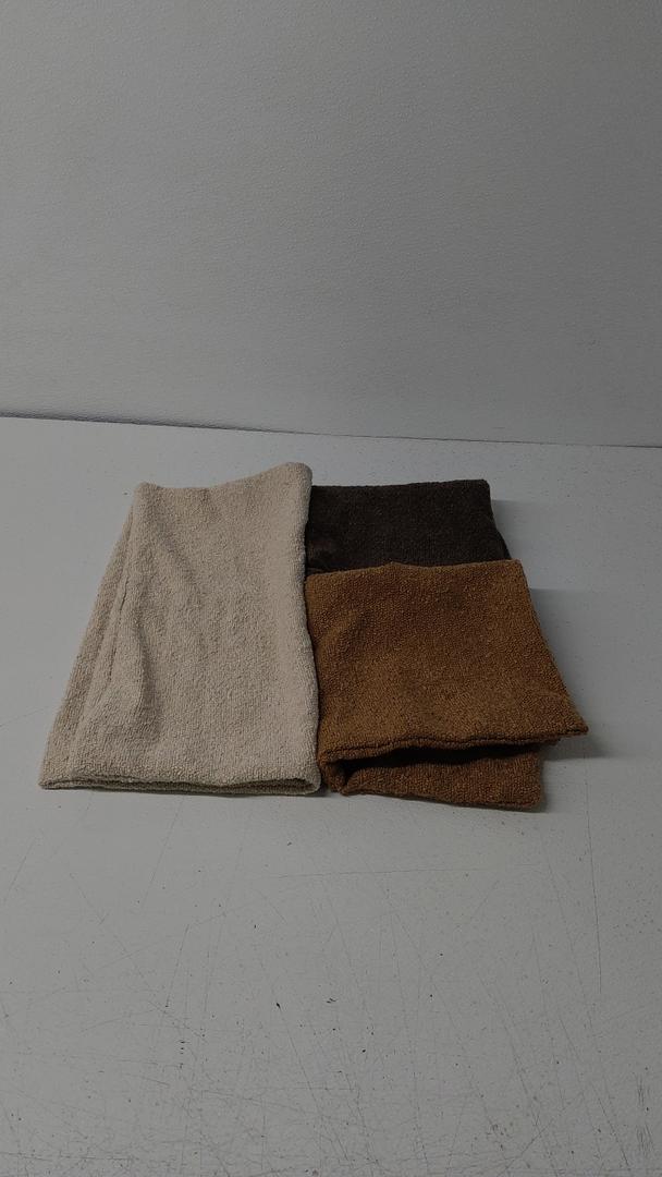 MiSoft Curly Woolly Pile Sherpa Fleece Lining Fabric, Polar Anti Pill Fleece Imitation Fabric, for Crafts Scarf DIY Sewing Dolls Pillows Cushions Seat Pads Home Decor, 50x160cm , 3 pack