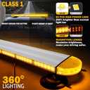 ASPL 31 inch Low Profile Rooftop Emergency Strobe Lights Bar Full Aluminum Flashing Safety Warning Traffic Advisor Lightbar Hazard Snow Plow Light for Trucks Tow Construction Vehicles (Amber)