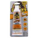 Gorilla Max Strength Construction Adhesive, Clear Glue, 2.5 Ounce Squeeze Tube (Pack of 1) - Gap Filling and Waterproof