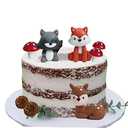 Woodland Cake Topper Mushroom for Baby Shower Birthday