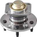 IRONTEK 513018 Rear Wheel Hub and Bearing Assembly for Chevrolet for Cadillac for Buick for Oldsmobile for Pontiac FWD W/o ABS 5 Lug 1PCS