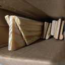 ECOIOU DIY Canvas Stretcher Bars 24X36 Inch Canvas Frame, Sturdy Stretcher Frames for Oil Paintings, Prints, Paint by Numbers & Posters, Thickness 11/16" x Width 1-1/2" (Need Extra Size to wrap Around The Frame)