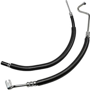 Power Steering Pressure & Return Hose Line Assembly, Power Steering Hose Pressure Line Compatible with Cadillac Escalade GMC Yukon Chevrolet Tahoe Silverado 1500 Replace#: 15812564 15812565