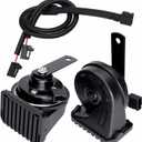 Car Horn for Toyota with 1 to 2 Plug Compatible with Toyota, 12V Waterproof Dual-Tone Electric Snail Horn Train Horns Kit for Car