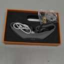 GPS Wireless Dog Fence with Free App, Electric Fence System with Training Collar for Outdoor Use, Rechargeable Waterproof Flexiable Collar, Adjustable for Large Medium Dogs (Grey)