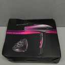 Ionic Hair Dryer with 3500W Motor, 3 Heat/2 Speed Settings, 2 Nozzles, 1 Diffuser for Professional Home Salon Use - Purple