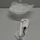 Clear Glass Simmer Pot for Stove Potpourri Cooking Saucepan with Cover Cookware Set Heat-Resistant Stovetop Pot And Pan with Lid, Soup, Milk, Baby Food,Fruit and Spices 1.5L/ 50 FL OZ (1.6 Quarts)