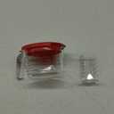 KOMUEE 2 Piece Glass Measuring Cups Set, 5 Oz and 4-Cup Liquid Measuring Cups