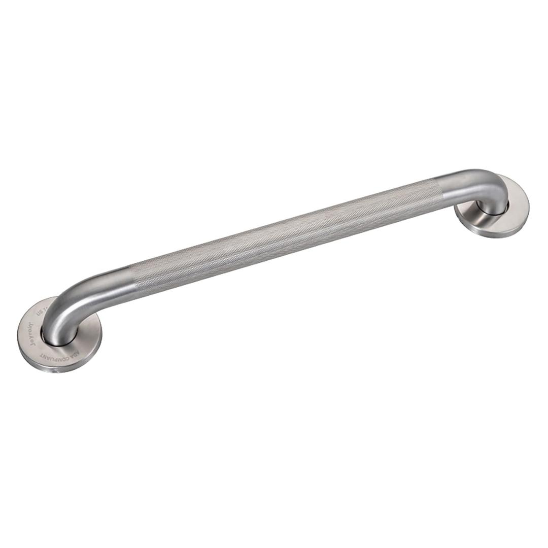 joyrain Shower Grab Bars for Seniors and Elderly-Wall Mounted Safety Rails for Bathroom Anti-Slip and Toilet Assistance Standing-Sturdy Grab Bars for Shower  (Knurling, 18 inch)