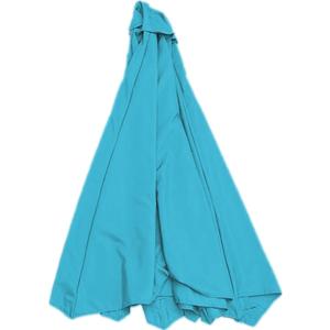 Replacement Canopy Top Cover for The Patio Umbrella Parasol Umbrella Replacement Cloth Anti-Ultraviolet 2m 2.7m 3.0m Replacement Cloth for Garden Umbrella/Sun Umbrella/Market Table Umbrella (Color : (Lake Blue)