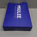 MIULEE Faux Linen Curtains 84 Inch Length 2 Panels Natural Olive Green Semi Sheer Curtain with Back Tab Rod Pocket, Light Filtering Window Privacy Burlap Drapes for Living Room Bedroom 42W x 84L