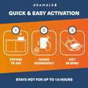 Bramble - Hand Warmers Disposable  Air-Activated Pocket Warmers for Hiking, Skiing, Camping, and Outdoor Activities  Provides Up to 10 Hours of Heat