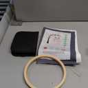 2026 New Embroidery Stitch Book Kit, 138 Patterns with Tools & Tutorials,with an Embroidered Grille and an English Manual, Portable Embroidery Book for Adults & DIY Craft Lovers.(14in*10in)