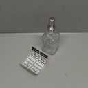 JASAI Antique Design Soap Dispenser with Rust Proof 304 Stainless Steel Pump, Refillable Glass Soap Dispenser with 10Pcs Clear Stickers, Premium Kitchen & Bathroom Soap Dispenser