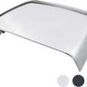 Car Chrome Rear View Door Mirror Cover Cap | Compatible with 2017-2024 F250 F350 F450 F550 Super Duty Side by Side Accessories | RH Right Passenger Side Exterior Plastic Tow Rearview Mirror Covers