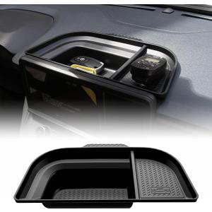 Mabett Dashboard Storage Organizer for Ford Maverick Accessories 2022 2023 2024 (Not fit 2025 2026), Non-Slip Dash Panel Insert Tray fit Maverick Behind Screen