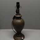 Antique Brown Table Lamp Base with Light Socket, 18"