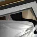 Beauty4U 50” x 14" Full Length Wall Mirror, White Baroque Door Mirror