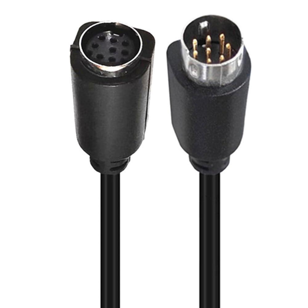 Seadream Mini Din 8 Pin Male to Female Extension Cable Mini Din 8 Core Audio/Video Extension Cable (6FT)