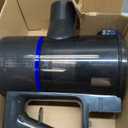 NEWBULIG Cordless Vacuum Cleaner, Lightweight Stick Vacuum for Home with Anti-Tangle and LED Lights, Powerful Rechargeable Wireless Cleaners for Hardwood Floors Carpet Pet Hair (11"*10", Modern Black Blue)