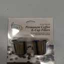 Fino Gold Mesh Coffee Pod Filters, For Single-Serve Coffee Pod Compatible Systems, Set of 2